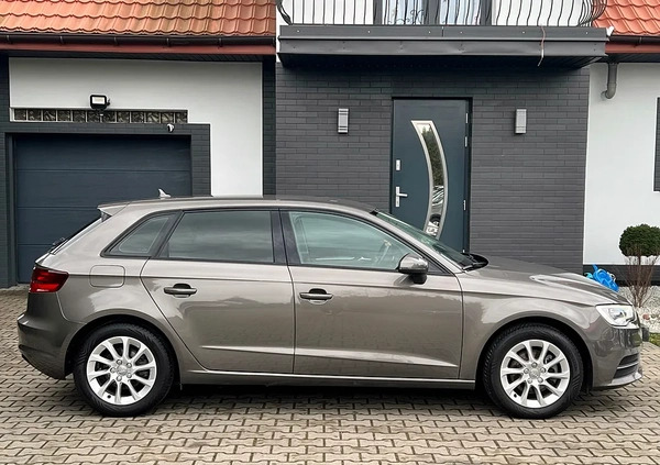 Audi A3 cena 43900 przebieg: 214000, rok produkcji 2013 z Świątniki Górne małe 704